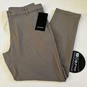 Lululemon Commission Pant Classic 28"L Warpstreme CBND Carbon Dust Men's 33